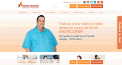 Desktop Screenshot of beamshospitals.com